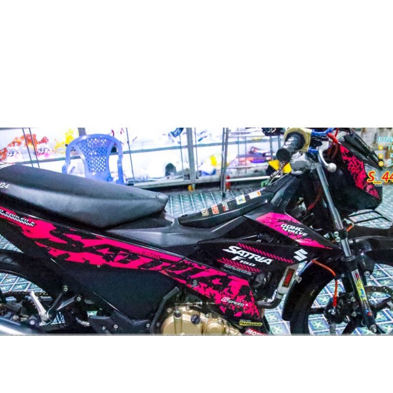 tem rời satria đen phối hồng