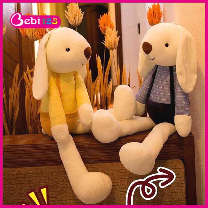 (Loại đẹp) Thú bông Thỏ tai dài siêu đáng yêu cho bé