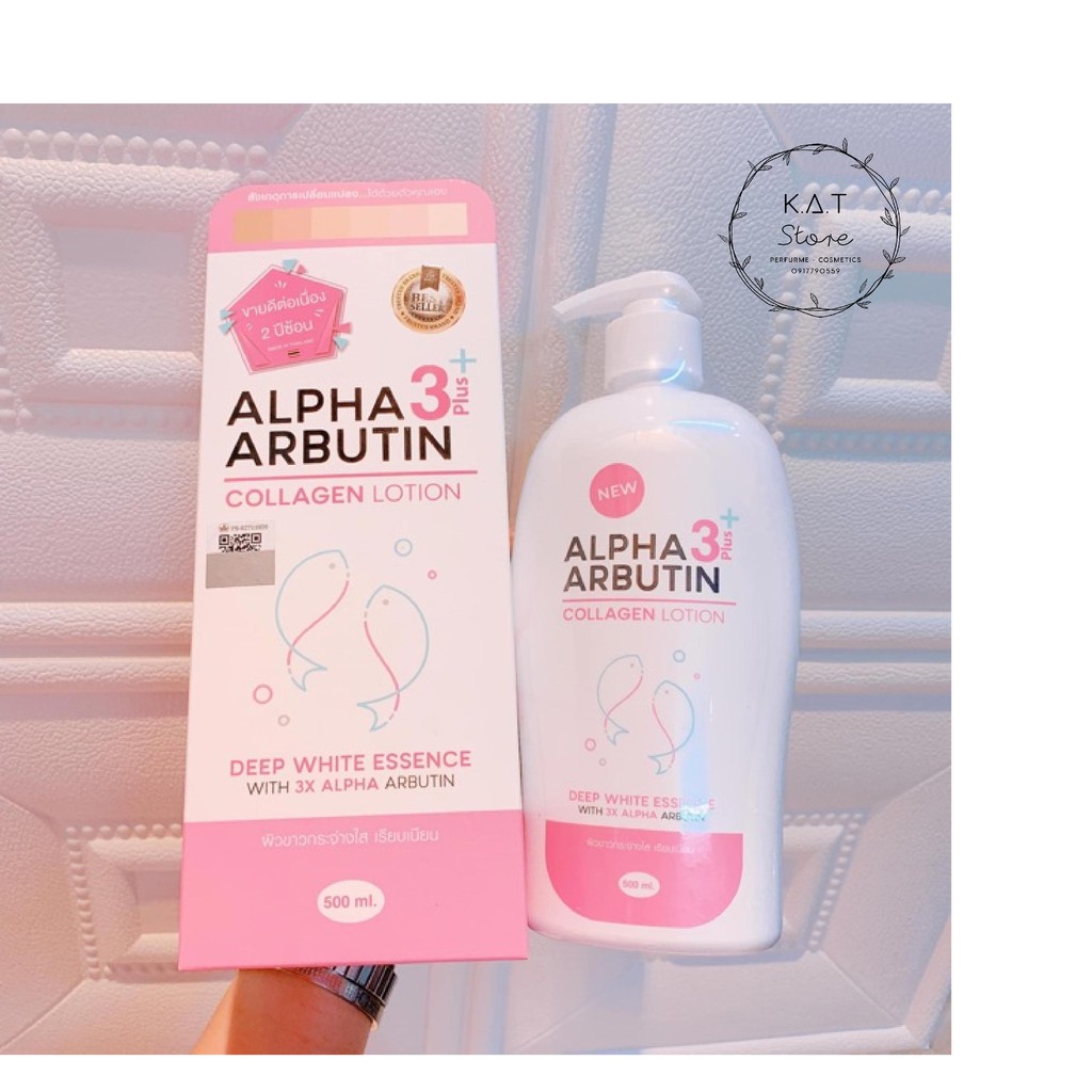 Dưỡng Thể Alpha Arbutin Collagen Lotion 500ml