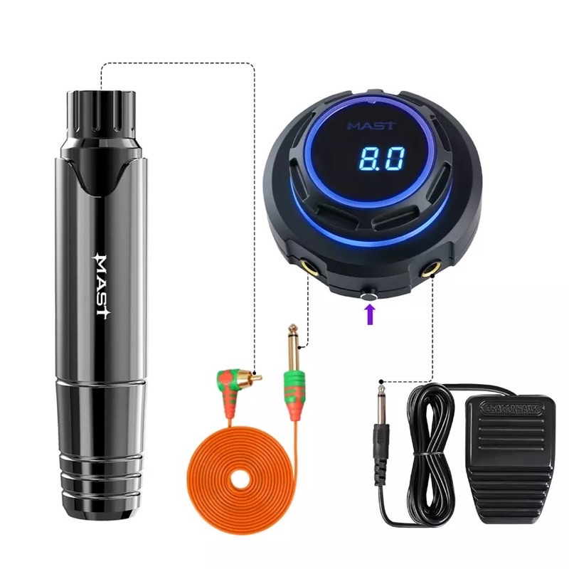 Nguồn Mast Halo Chuyên Dùng Cho Các Máy Xăm Thông Dụng