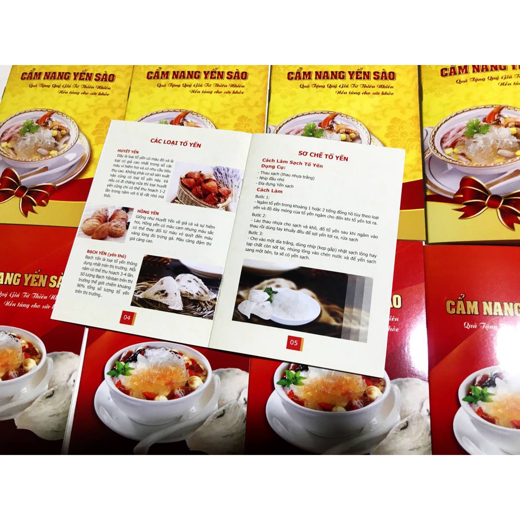 10 CUỐN CẨM NANG YẾN SÀO 16 TRANG LUÔN BÌA | BigBuy360 - bigbuy360.vn