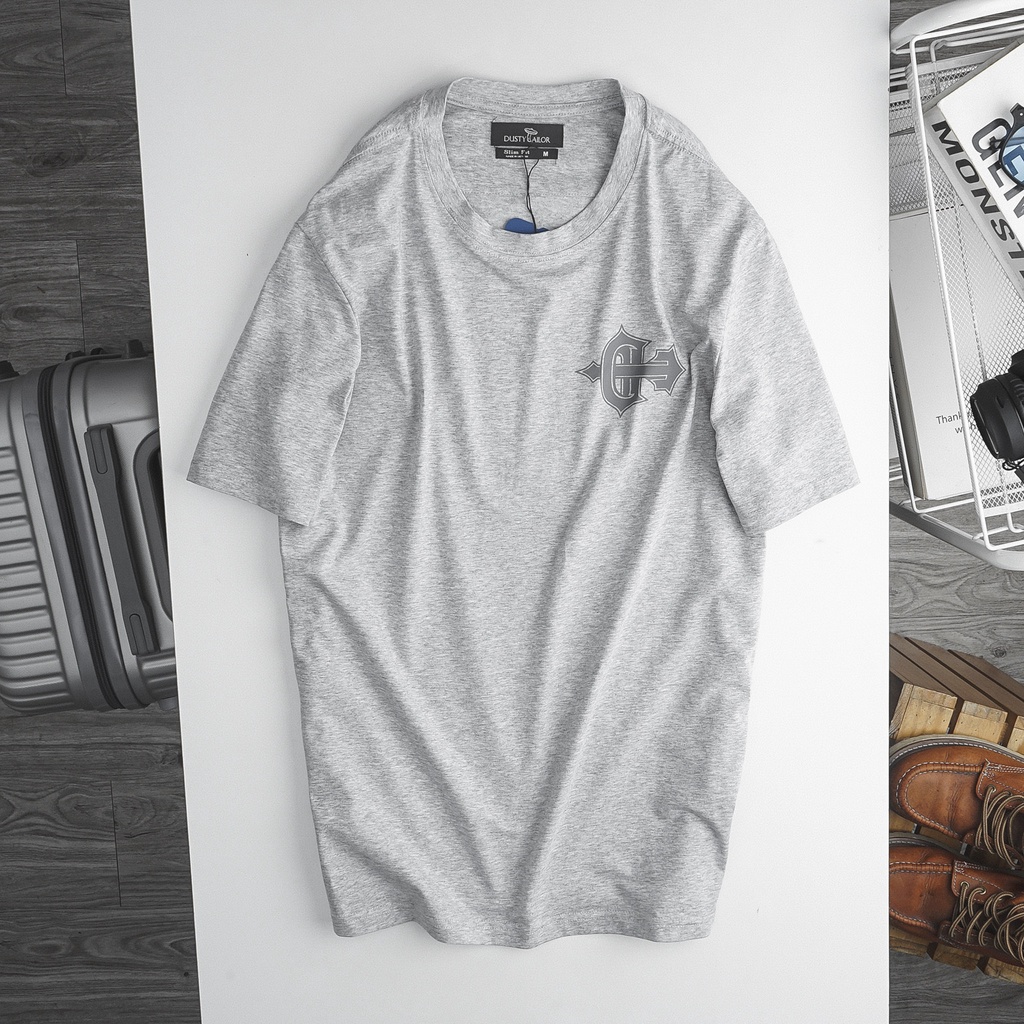 Áo thun phông nam nữ Dusty Tailor chính hãng in logo, vải cotton form rộng tay lỡ, bảng màu siêu cool