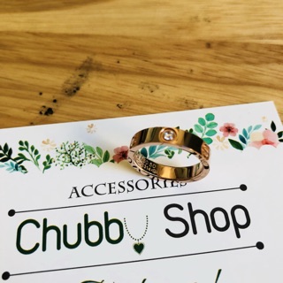 Nhẫn Car tier Love Đính Đá