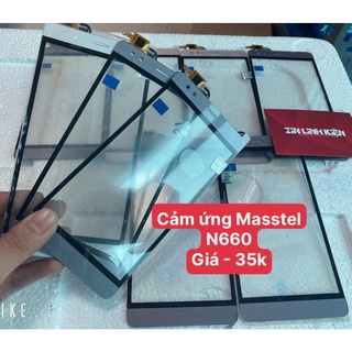 Masstel n660 - cảm ứng zin original, chân connect, ép kính