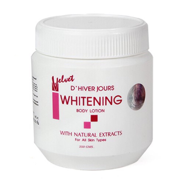 💐💐Kem dưỡng body Velvet Whitening Thái 350g