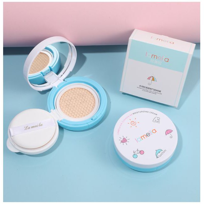 Phấn Nước Air Cushion BB Lameila  Chiếc ô màu xanh - Giúp Gương Mặt Đẹp Không Tì Vết