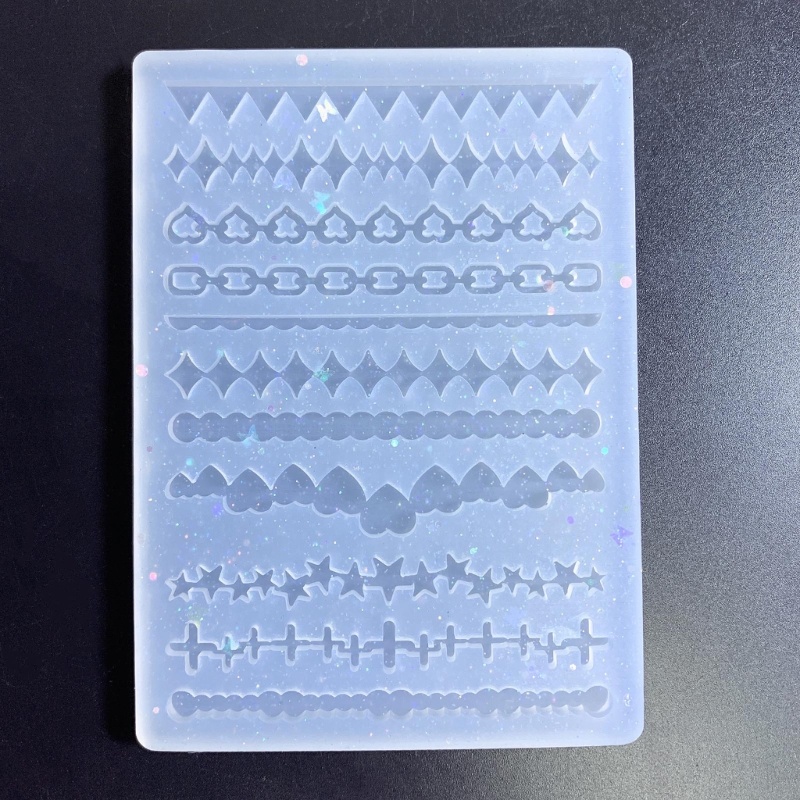 Khuôn Silicone Làm Trang Sức Thủ Công Dạng Cát Chảy