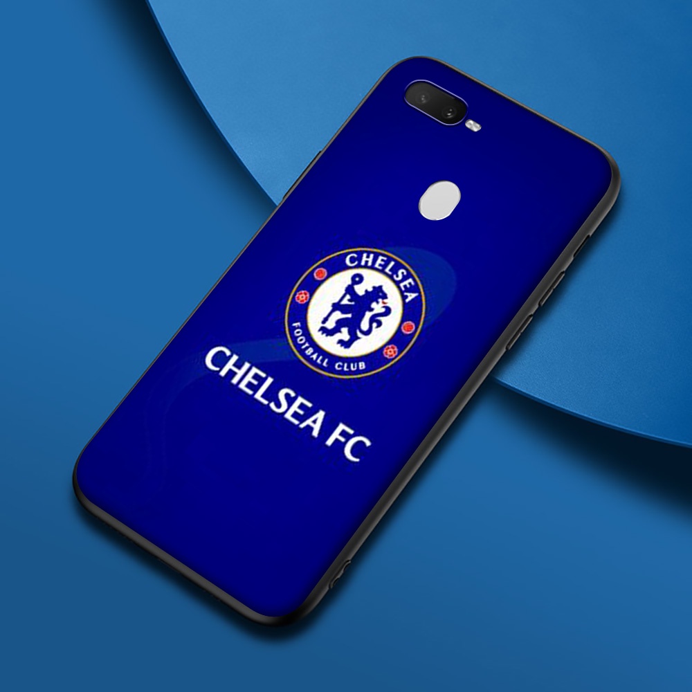 Ốp điện thoại TPU silicon mềm hình câu lạc bộ bóng đá Chelsea AU19 cho OPPO F7 F11 F11Pro F17 F17Pro A9 2019