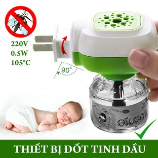 Đèn đốt tinh dầu đuổi muỗi côn trùng