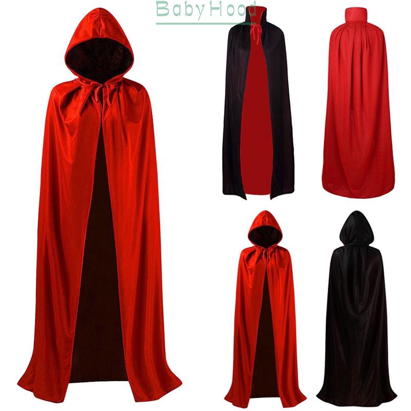 Áo choàng hóa trang Halloween size lớn màu đỏ đen | BigBuy360 - bigbuy360.vn