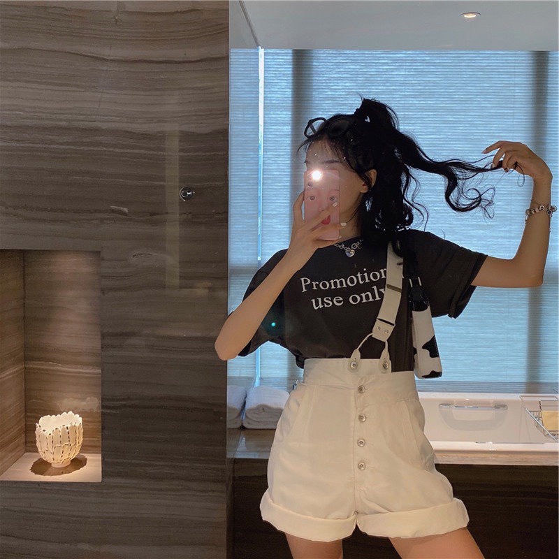 Quần yếm dây gập gấu KA