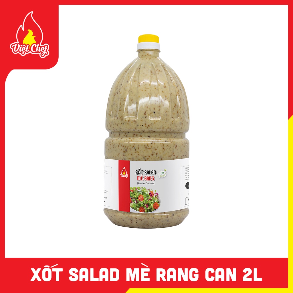 NƯỚC XỐT SALAD MÈ RANG CAN 2L - Nước xốt trộn Salad tươi ngon