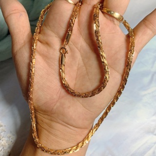 Dây chuyền mạ vàng - xi vàng - vàng non