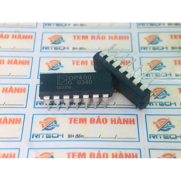 Combo 2 con OP400G, OP400GP Operational Amplifier DIP-14