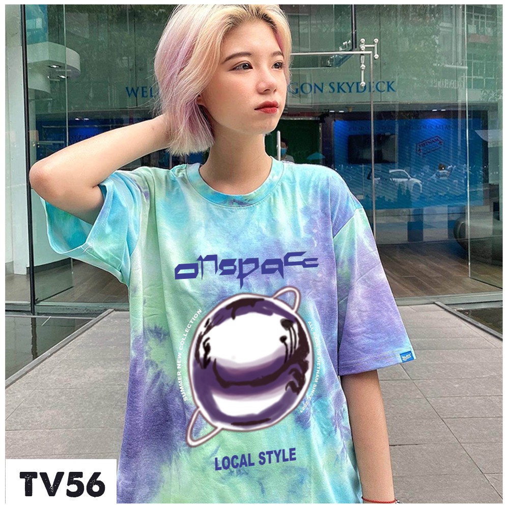 Áo Phông Rộng Nam Nữ 2s Clothing Áo Thun Nam Tay Ngắn Cotton Oversize Form Rộng Giá Rẻ In Hình Galaxy TV56 | BigBuy360 - bigbuy360.vn