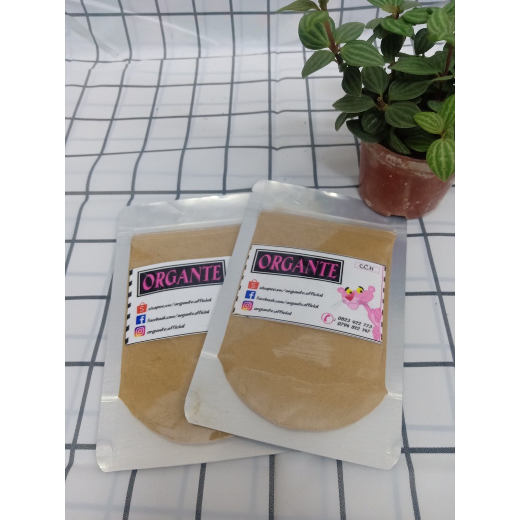 100Gr Bột cà chua organic nguyên chất - Bột đắp mặt nạ Organte Handmade