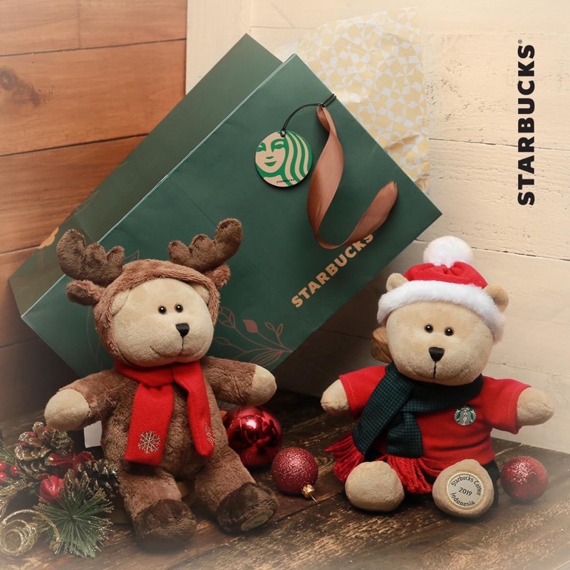 - GẤU BÔNG BEARISTA SANTA CLAUS BOY BEAR 2019