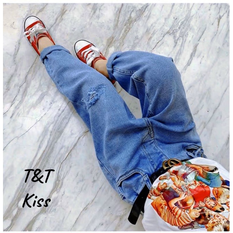 Thanh lý quần jean sang chảnh ,kèm đai cho bé size nhỡ 16_28kg