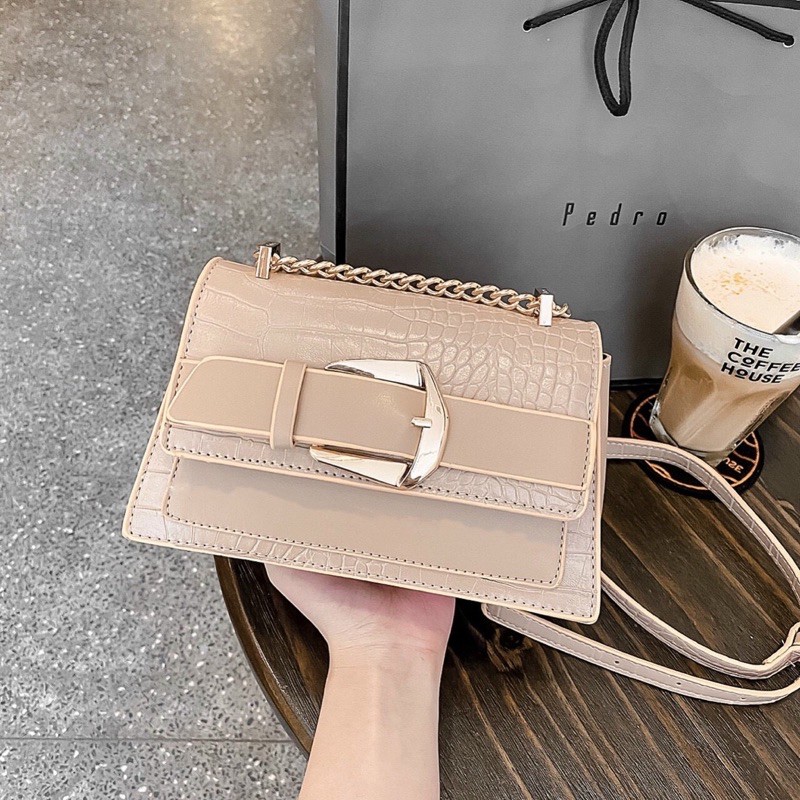 👜👜 TÚI NỊT MINI SANG CHẢNH [KEM] 🌈🌈 | BigBuy360 - bigbuy360.vn