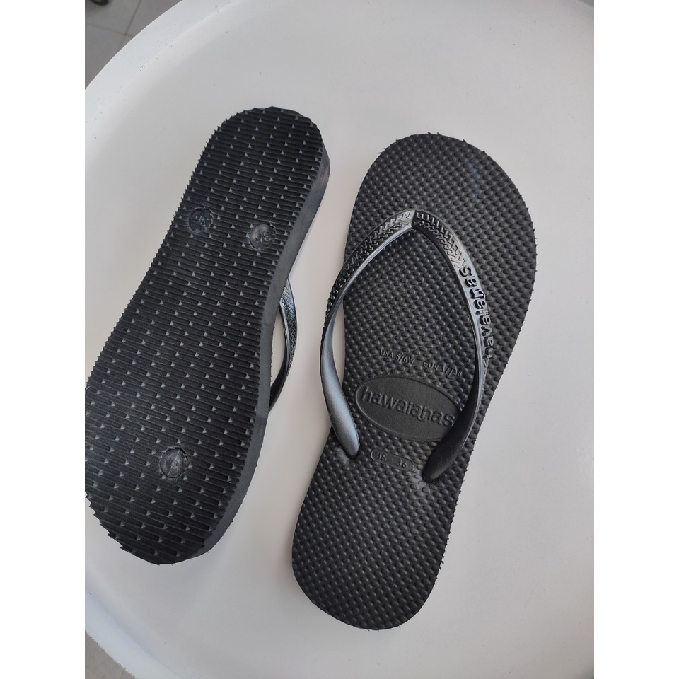 Dép kẹp, dép lê, dép lào Havaianas đi biển màu nude sáng chân siêu nhẹ cho nữ