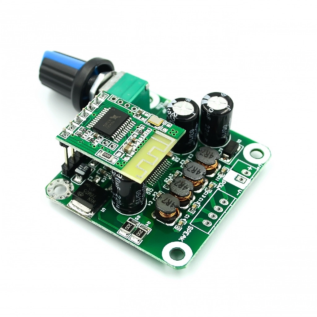 Bluetooth 4.2 TPA3110 15w+15W Digital Stereo Audio Power Amplifier Board Module 12V-24V car for USB Speaker,Portable Speaker
