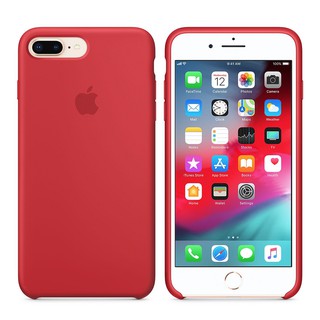 [Màu ĐỎ RED] Ốp lưng silicon iPhone 7Plus/8Plus chống bẩn, kháng bụi
