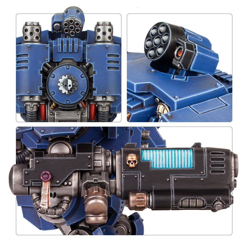 Mô hình nhân vật Warhammer 40k Space Marines Primaris Redemptor Dreadnought