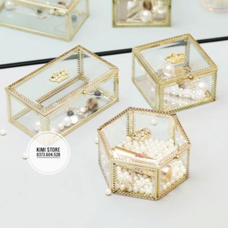 Hộp đựng gold decor