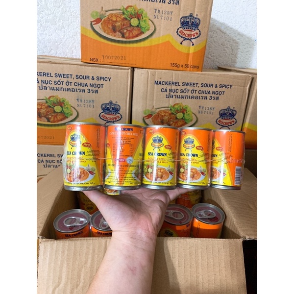 🐟CÁ NỤC SỐT ỚT CHUA NGỌT 🐟 1lốc 5hủ