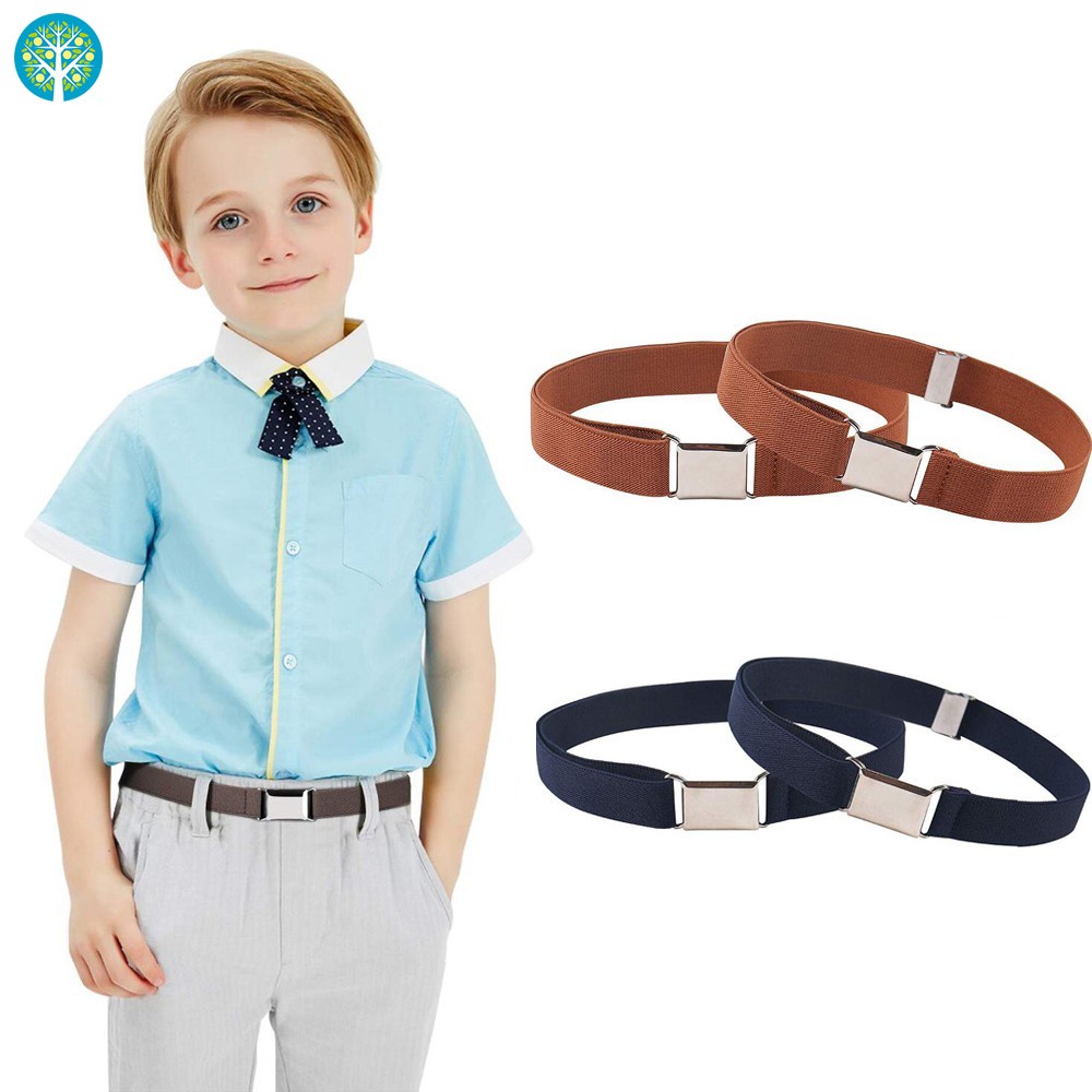 Thắt lưng co giãn có thể điều chỉnh với khóa cài tiện dụng cho bé trai và bé gái