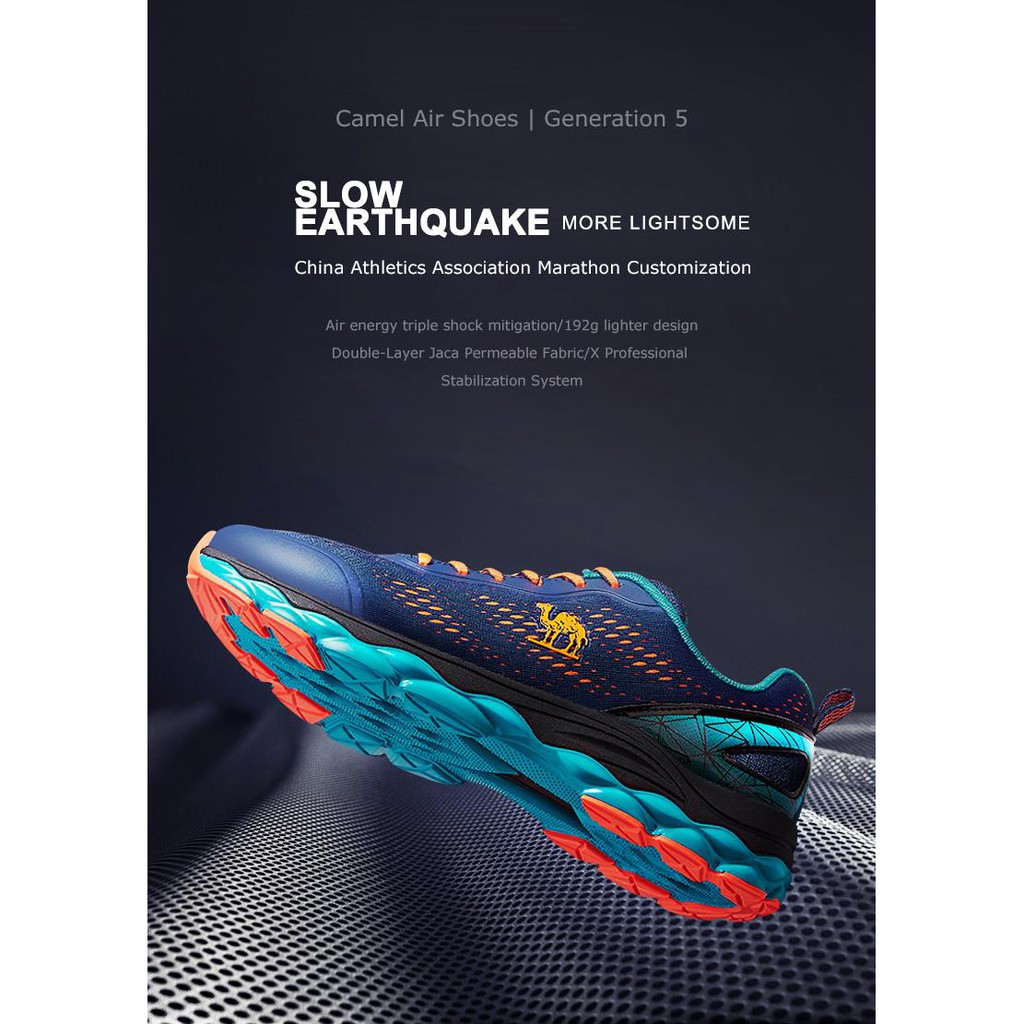 Giày Thể Thao Nam Giày Thể Thao Thoáng Khí Chống Mòn Giày Chạy Ma-Ra-Tông-168-OXUI8