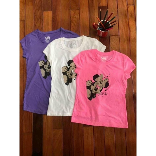 Áo thun cotton bé gái