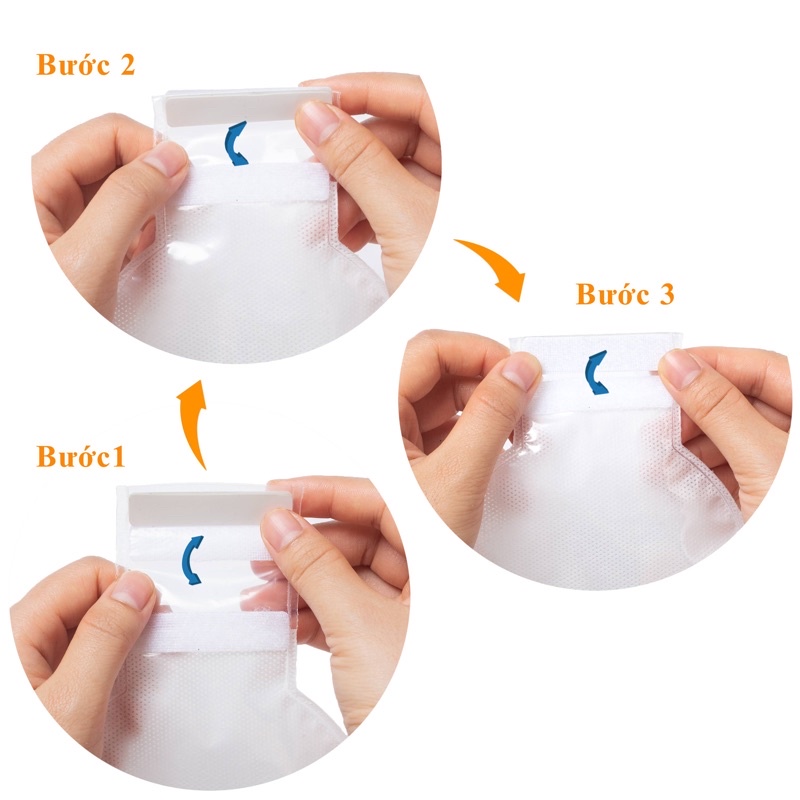 Hộp 10 túi hậu môn nhân tạo cho trẻ sơ sinh