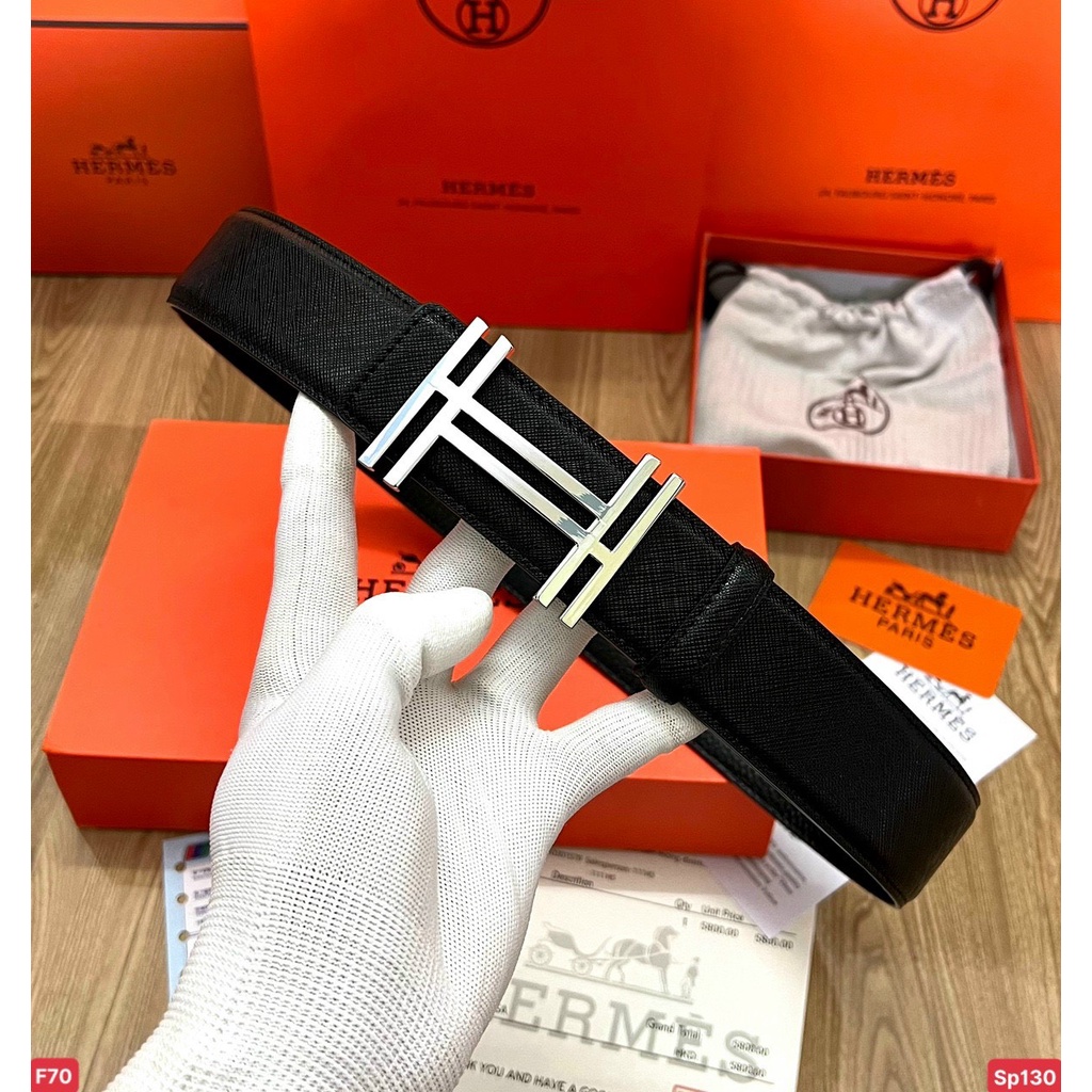 Thắt Lưng Chữ H Da Xịn Hàng Đẹp Cao Cấp Fullbox
