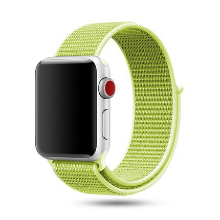 Dây đeo thay thế bằng sợi nylon cho đồng hồ thông minh for Apple Watch 7/6/SE/5/4/3/2/1 41mm 45mm 42mm 44mm 38mm 40mm