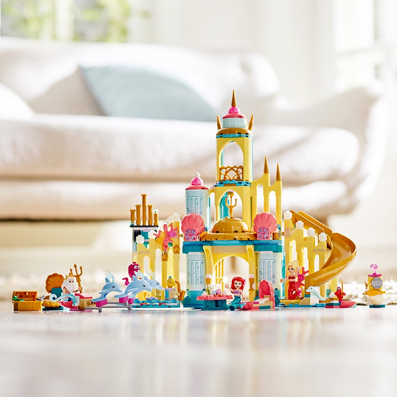 Đồ Chơi LEGO Disney Princess Lâu Đài Của Công Chúa Ariel 43207 (498 chi tiết)
