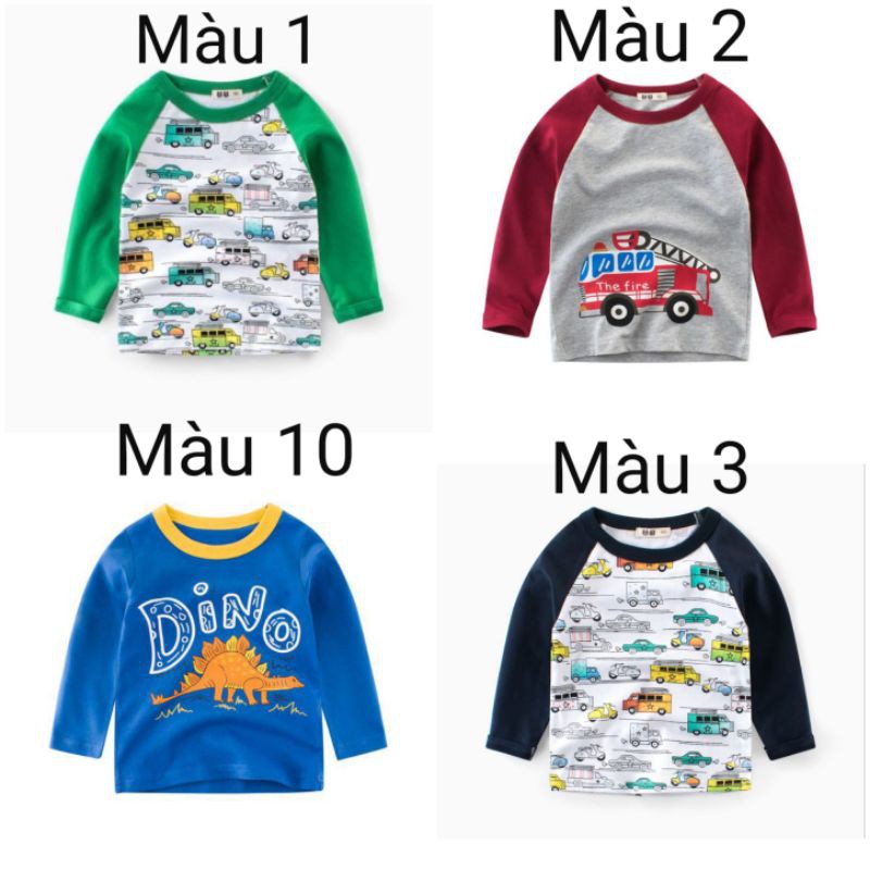 Áo dài tay bé trai cotton 27kids chính hãng xuất khẩu