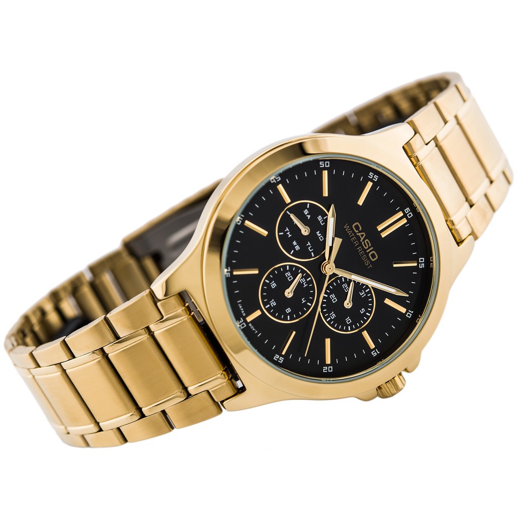 Đồng hồ nam dây kim loại Casio Standard chính hãng Anh Khuê MTP-V300G-1AUDF (41mm)