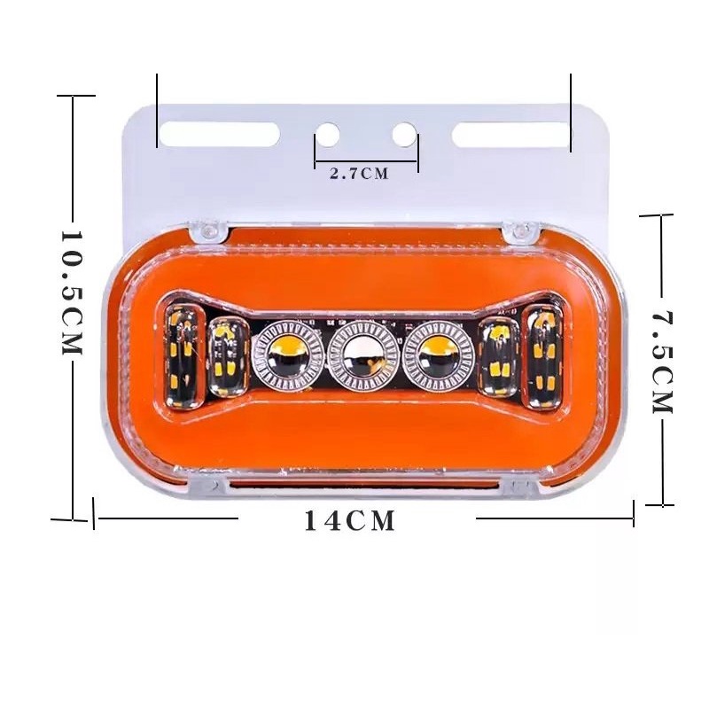 Đèn Led Sườn Xe Tải 24V - 3 chế độ