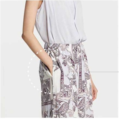 Quần ống rộng mặc nhà xuất khẩu