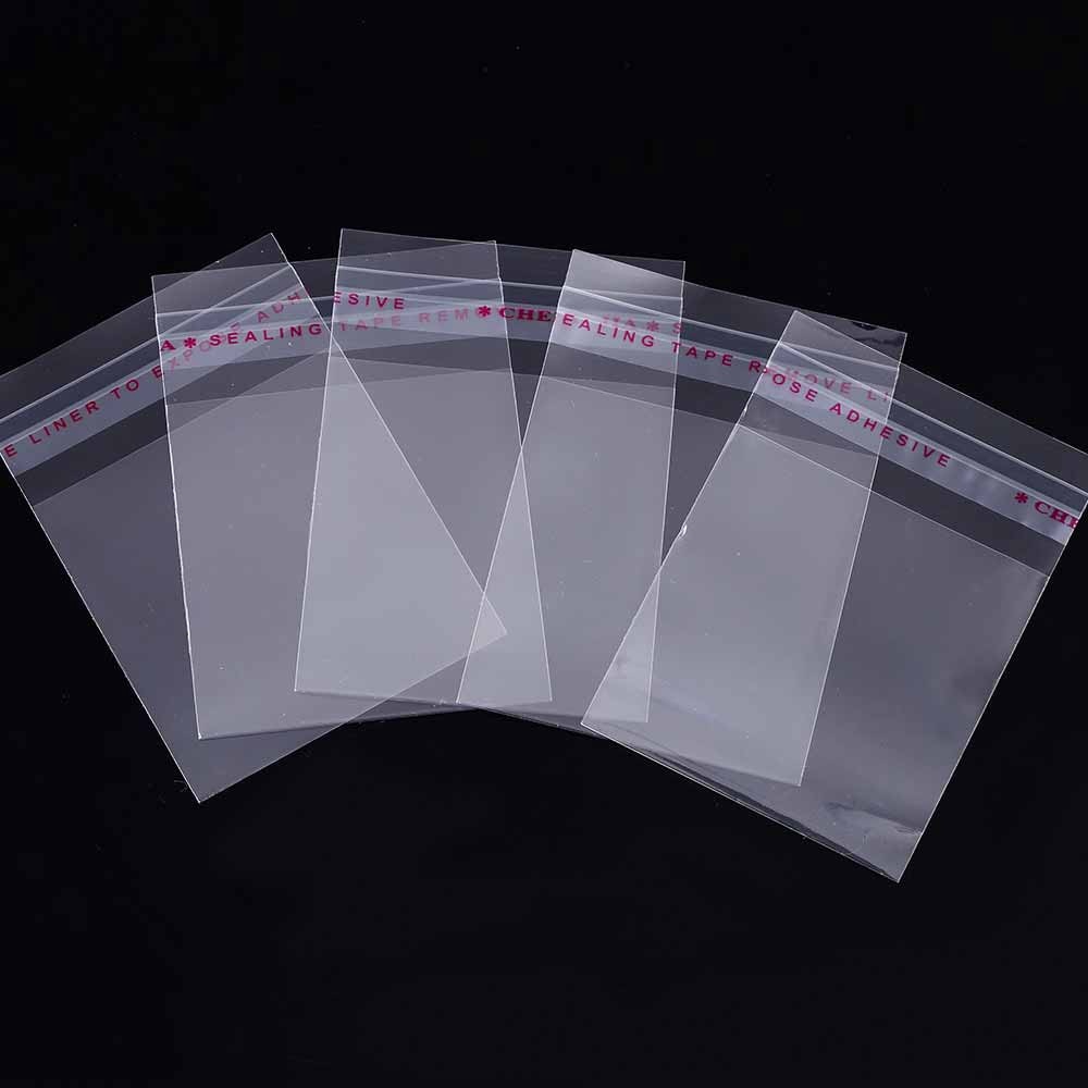 Set 200 túi nylon trong suốt đựng đồ đa năng tiện dụng 5x7cm