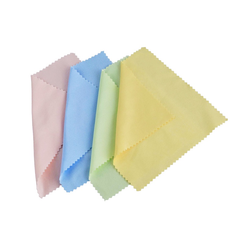 1 Chiếc Khăn Đánh Bóng Làm Sạch Đánh Bóng Trang Sức Màu Bạc/Vàng Mềm Mại