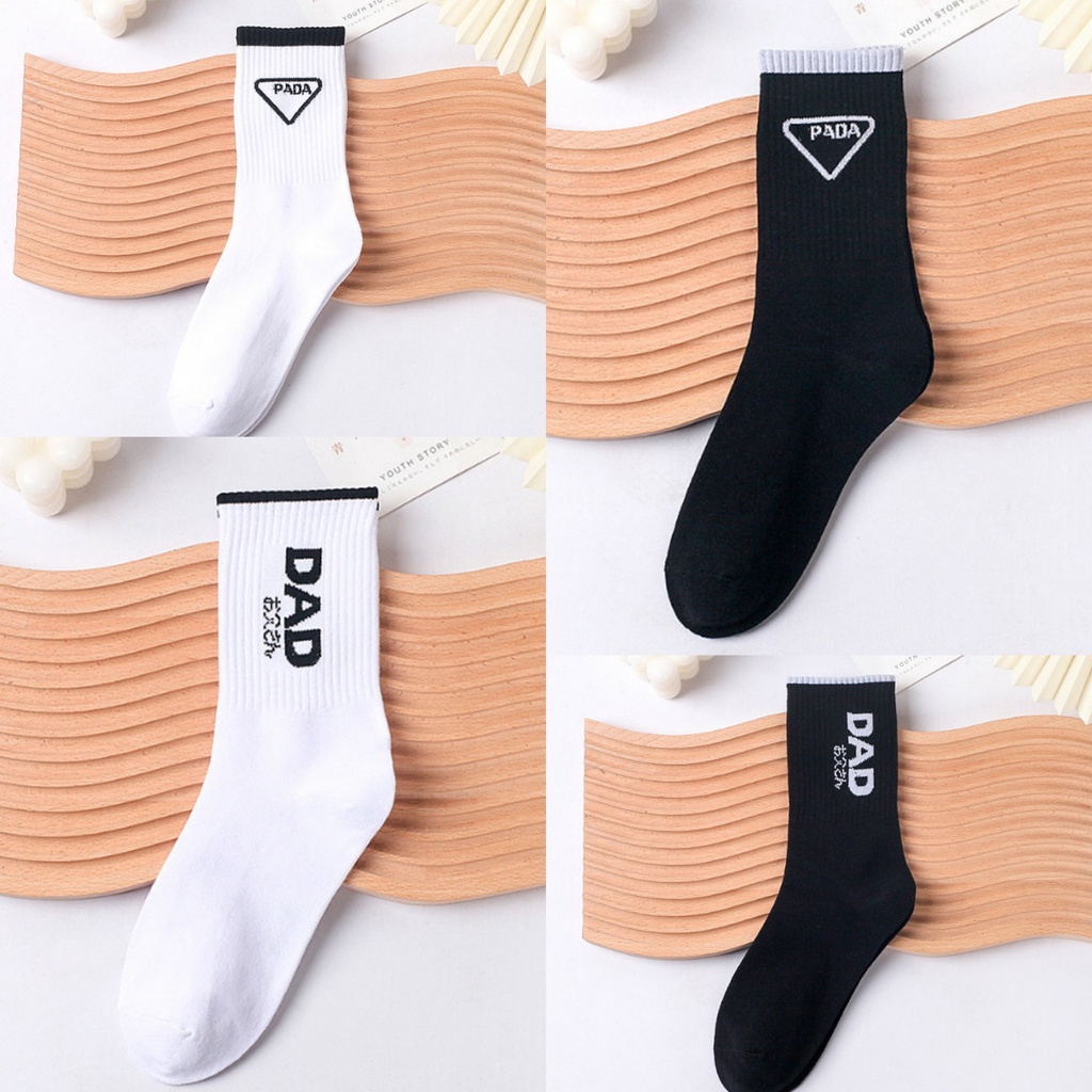 Vớ Tất thể thao cổ cao Nam Nữ da dạng mẫu phong cách trẻ trung, năng động.