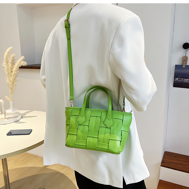 Túi xách tay IELGY đeo vai đan sợi thời trang cho nữ