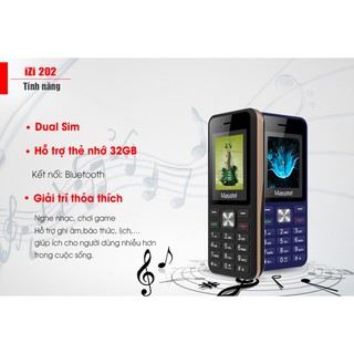 Điện thoại Masstel IZI 202