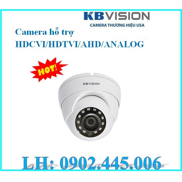 Camera KBVISION KX-1002SX4(1M), Vỏ kim loại