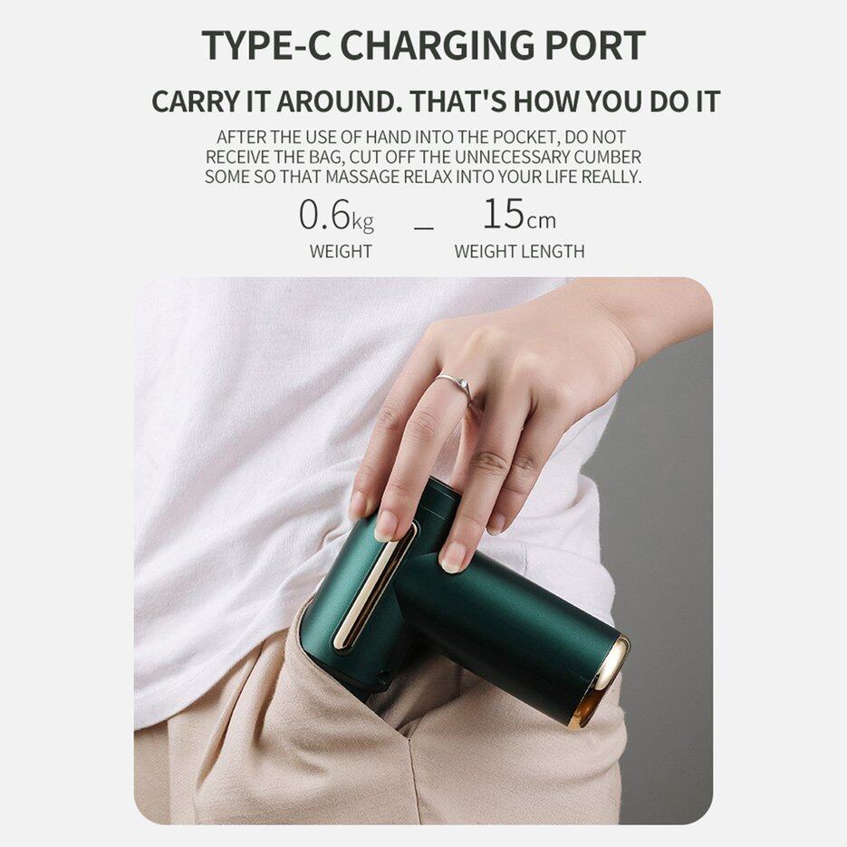 Máy mát xa cơ tốc độ cao Fascia Máy mát xa cơ điện mini Máy giãn cơ