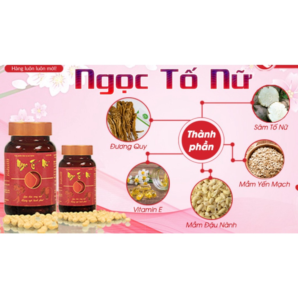 Ngọc tố nữ Căng tròn vòng một, rạng ngời hạnh phúc (Lọ 50 Viên)