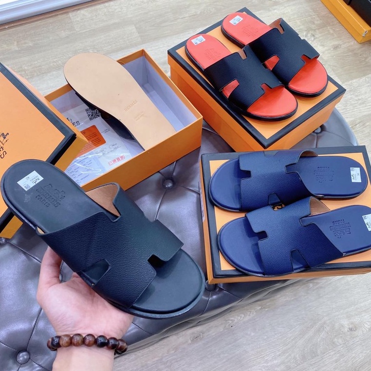 Dép Hermes cao cấo đế gỗ fullbox