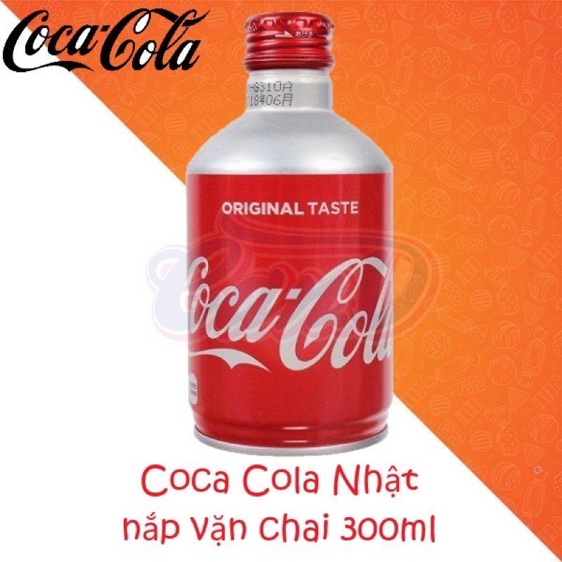 [Jp] Coca Nhật Mini 300ml - Thùng 24 lon Date T2/2022